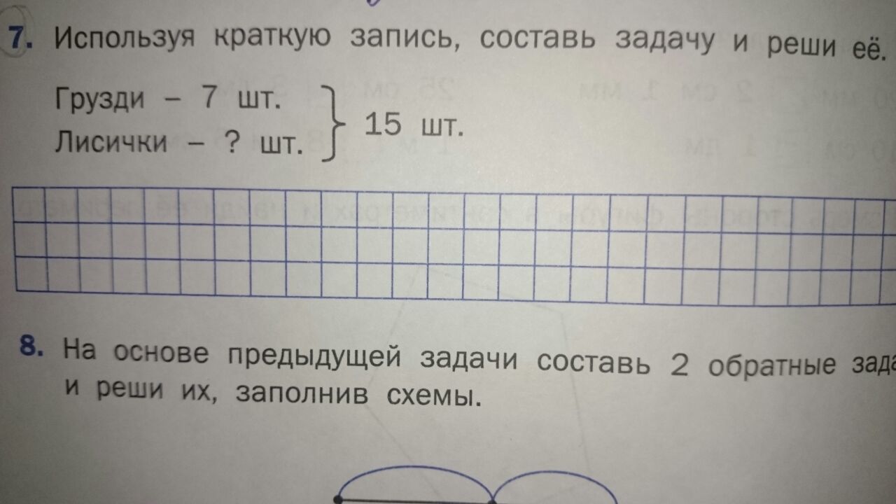 Составление задач по краткой записи. Задача по краткой записи. Используя краткую запись Составь задачу и реши ее. Составь задачу по краткой записи. Составь по краткой записи задачу и реши.