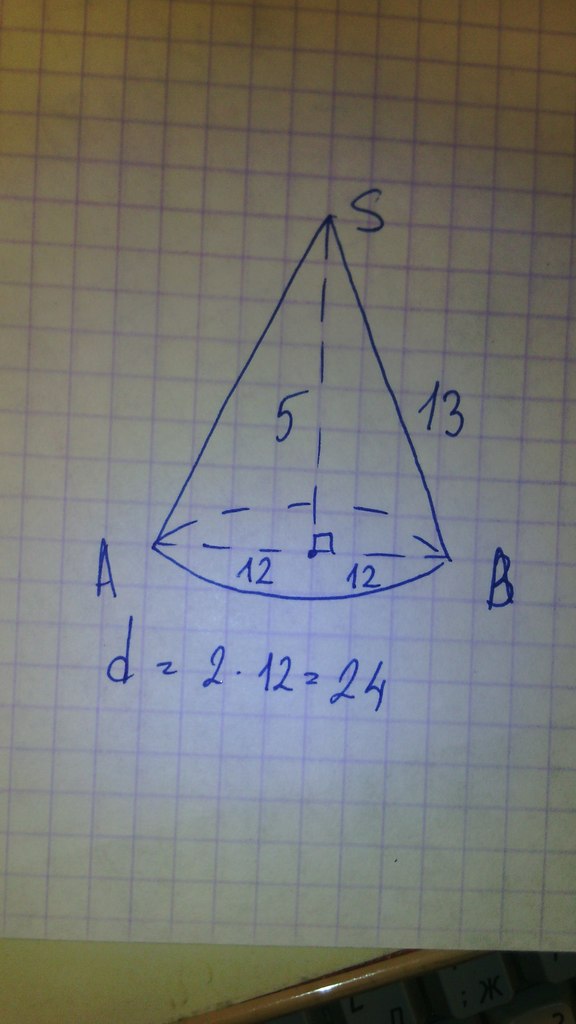 Образующая конуса равна 5. Высота конуса равна. Образующая конуса 13 см высота 12 см. Высота конуса равна 5. Конус радиус основания 5 см.