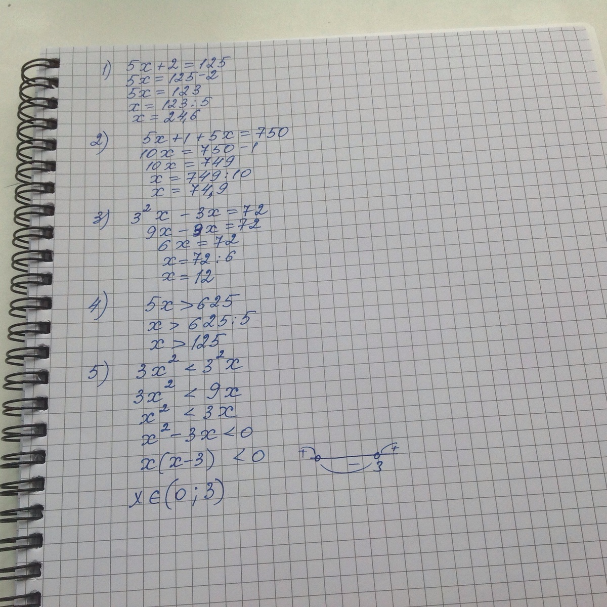 3x 1 4 5x 2 5. 5^X-1+5^X-2=750. 5^2x+4≤ 1/125. 1/5x=5. 5^1-2x>1/125.