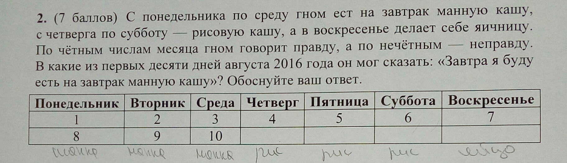 Десять дней дней десять около десяти