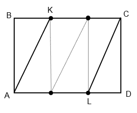 Точки k l. Прямоугольный ABCD Edge ab = 3, но длина Romba akcl - 4. расчеты Romba akcl Square.. Телосложение точки k5.